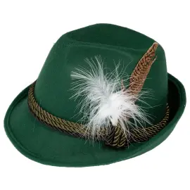 Oktoberfest Deluxe Tirolilaishattu Tummanvihreä