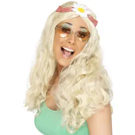Hippiperuukki Blondi