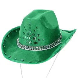 Cowboyhattu Strassilla Vihreä