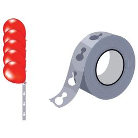 Ilmapallonauha L&auml;pin&auml;kyv&auml; 15 m