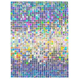 Backdrop Paljettipaneeli Cosmic Lights 30x30 cm 12 kpl
