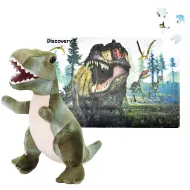 3D Palapeli ja Pehmolelu T-Rex