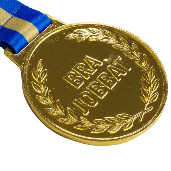Kultamitali Nauhalla Bra Jobbat 6,3 cm