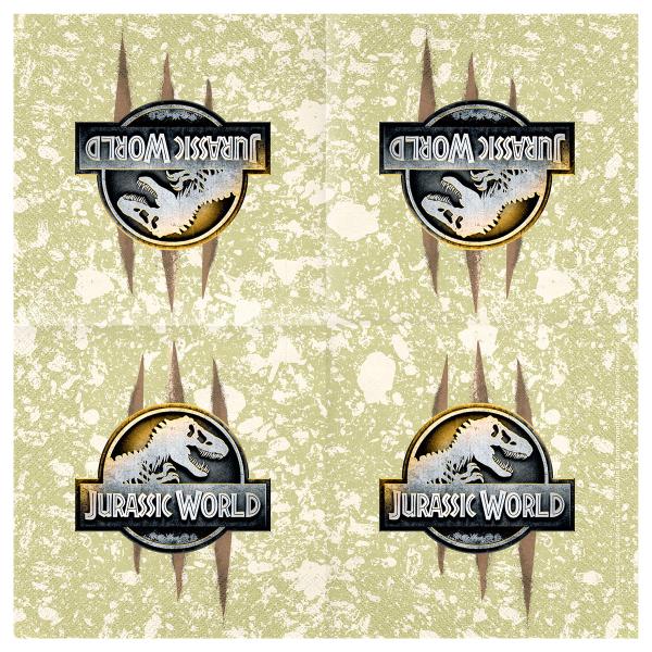 Jurassic World Paperiservetit 20 kpl