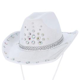 Cowboyhattu Strassilla Valkoinen