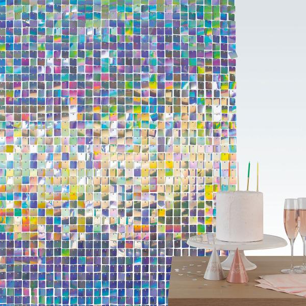 Backdrop Paljettipaneeli Cosmic Lights 30x30 cm 12 kpl