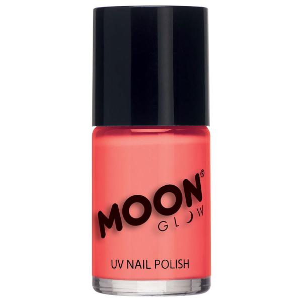 Moon Glow Neon UV Kynsilakka Pastelli Koralli