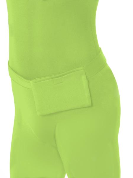 Morphsuit Vihreä Naamiaisasu Laukulla