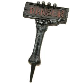 Puutarhakoriste Luurankokäsivarsi Danger