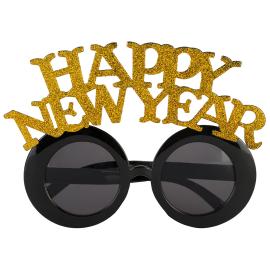 Happy New Year Silmälasit Kulta