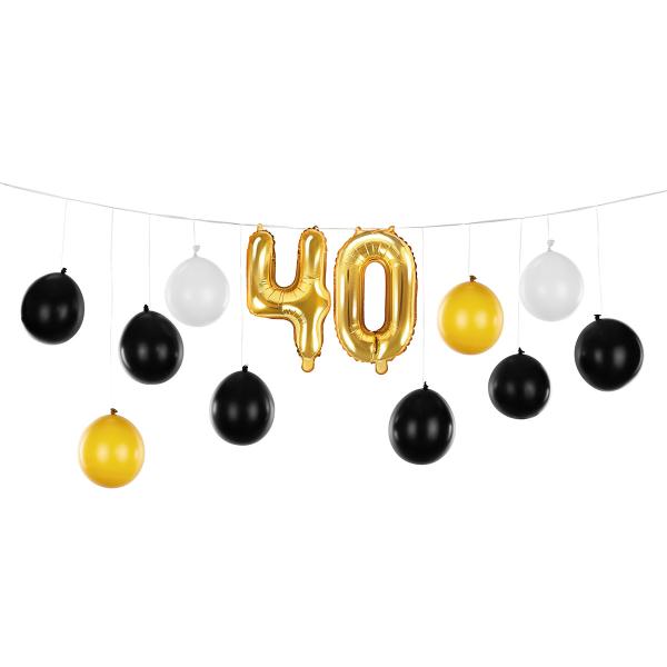 DIY Ilmapalloviirinauha 40 vuotta 13-kpl