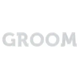 Groom Kangasmerkki Valkoinen