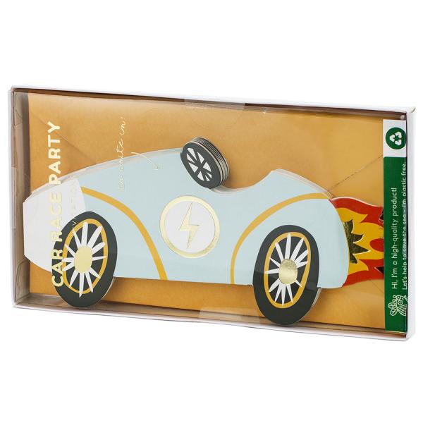 Kilpa-auto Kutsukortti Kirjekuorella 6 kpl