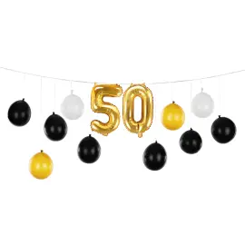 DIY Ilmapalloviirinauha 50 vuotta 13-kpl