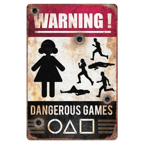 Dangerous Games Halloween Kyltti