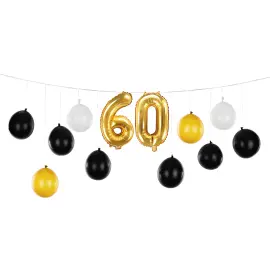 DIY Ilmapalloviirinauha 60 vuotta 13-kpl