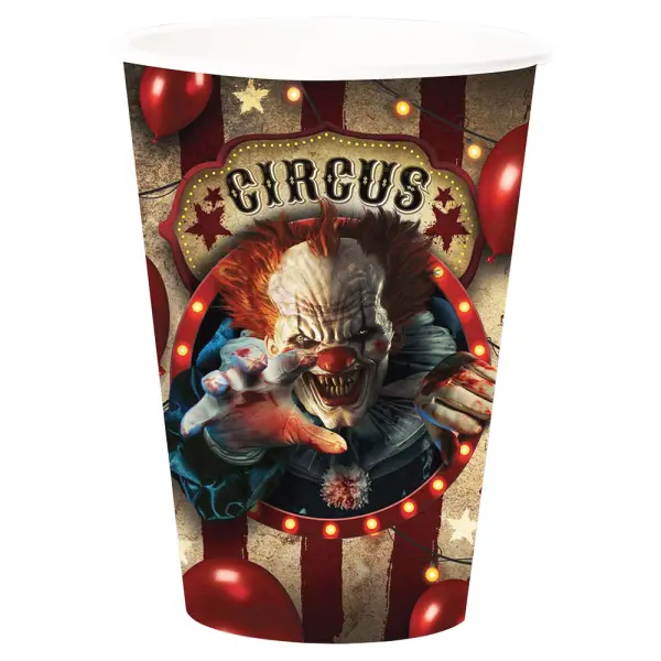 Halloween Mukit Clown Circus Isot