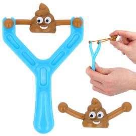 Katapultti Poop Emojin Kanssa