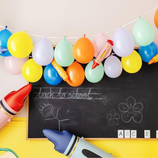 DIY Ilmapalloviirinauha Värisekoitus 21-kpl
