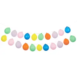 DIY Ilmapalloviirinauha V&auml;risekoitus 21-kpl