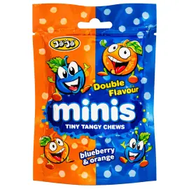 Hapan Sitke&auml; Karkki Appelsiini/Mustikka 60 g