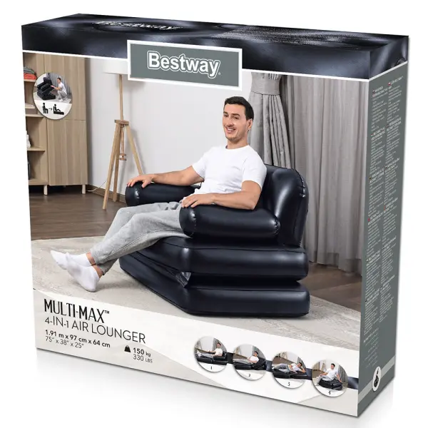 Puhallettava Nojatuoli 4-in-1 Multi-Max