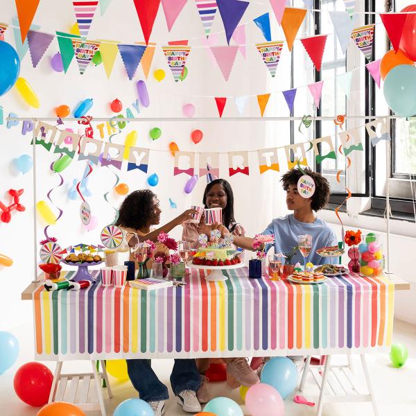 Juhlatikut Stripetastic 10 kpl