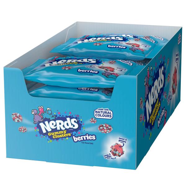 Nerds Gummy Clusters Rapeat Hyytelökarkit