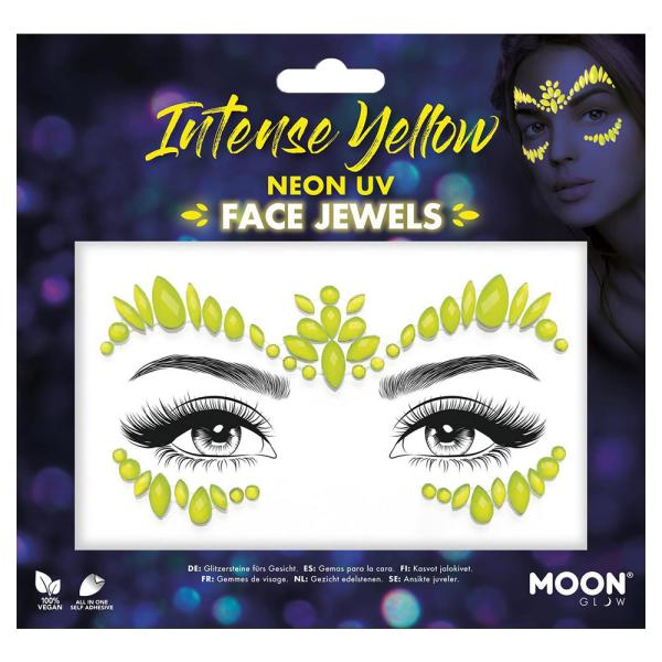 Itsevalaisevat UV Face Jewels Intense Yellow