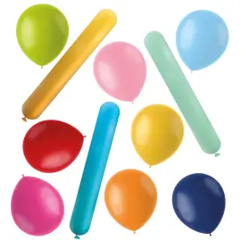 Ilmapallolajitelma Erilaisia ​​V&auml;rej&auml; ja Muotoja Matta