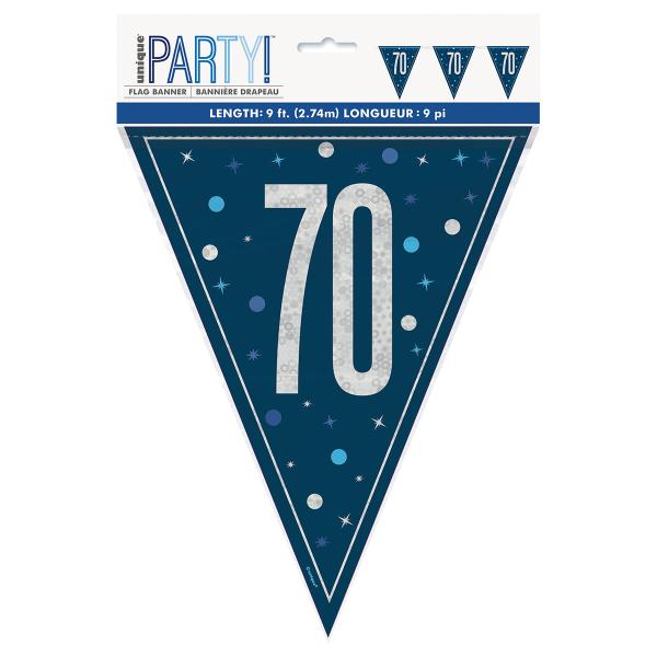 Kangasviirinauha 70 vuotta Tummansininen 2,74 m