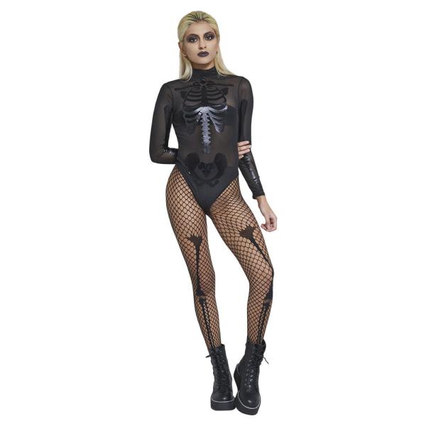 Luuranko Body Transparent Musta