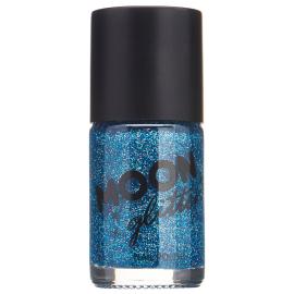 Moon Glitter Holografinen Kynsilakka Sininen