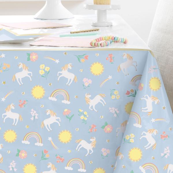 Pöytäliina Yksisarvinen 213 x 137 cm