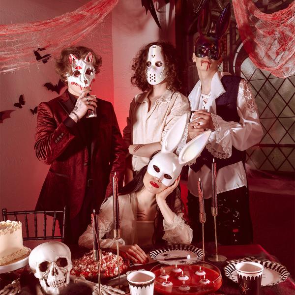 Irisoiva Valkoinen Kaninaamio