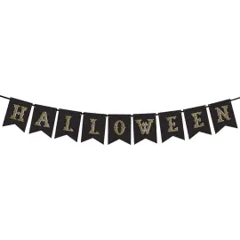 Halloween-viirinauha Musta