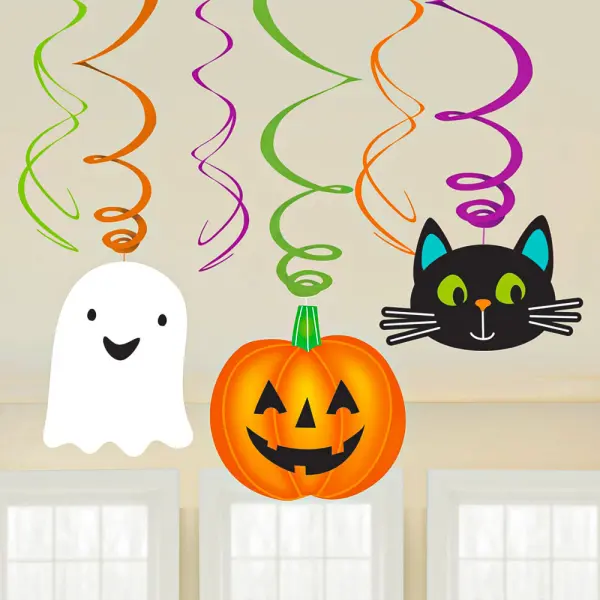 Halloween Friends Pyörrekoristeet