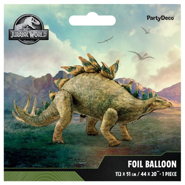 Jurassic World Stegosaurus Seisova Ilmapallo 112 x 51 cm