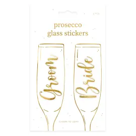 Lasimerkit Bride ja Groom