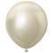 Lateksiilmapallot White Gold Chrome