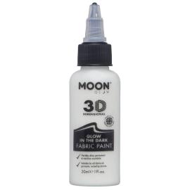 Moon Glow Itsevalaiseva Tekstiiliväri Näkymätön 30 ml