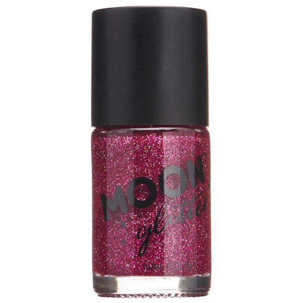 Moon Glitter Holografinen Kynsilakka Fuksia
