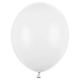 Valkoiset Ilmapallot Pastel Pure White