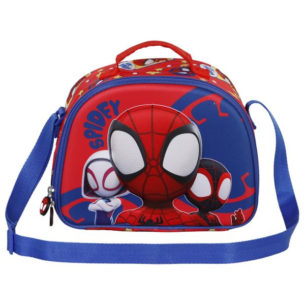 Spiderman 3D Lounaslaukku Jengi