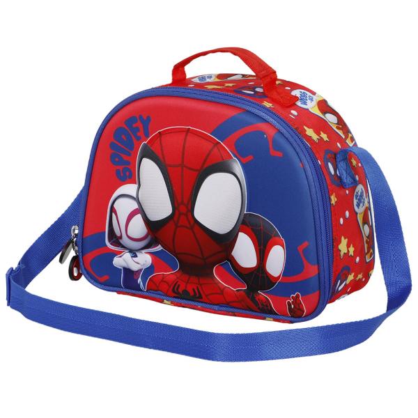 Spiderman 3D Lounaslaukku Jengi