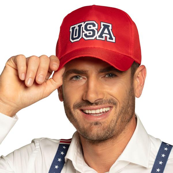 Punainen Lippalakki USA
