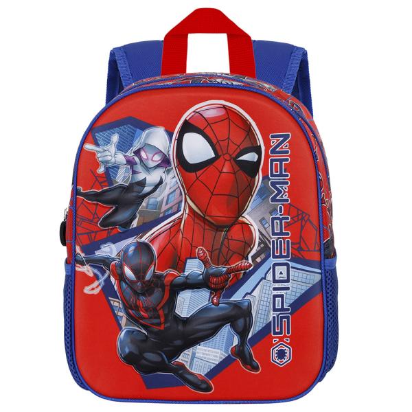Spiderman 3D Reppu Different Ways