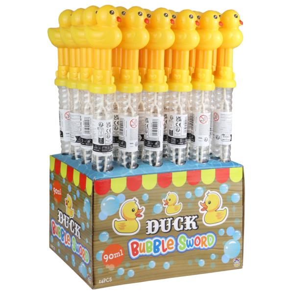 Saippuakuplamiekka Keltainen Ankka 90 ml 35 cm