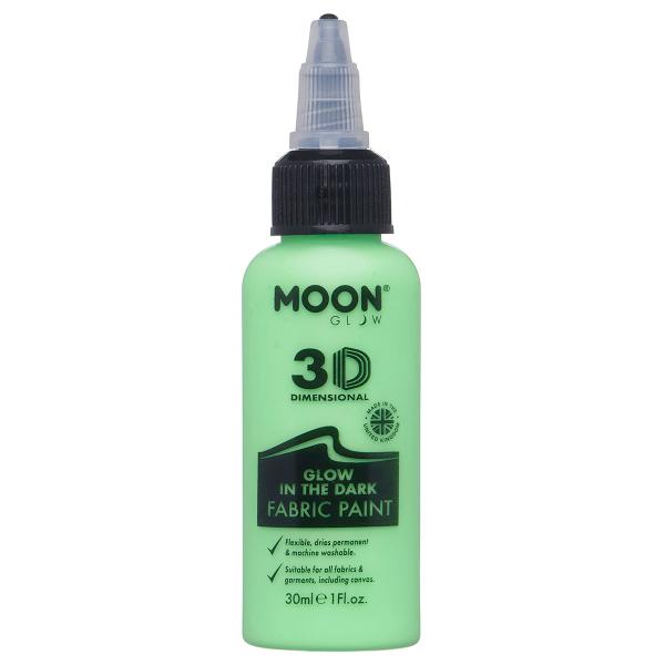 Moon Glow Itsevalaiseva Tekstiiliväri Vihreä 30 ml