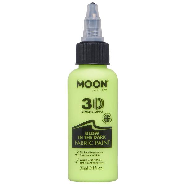 Moon Glow Itsevalaiseva Tekstiiliväri Keltainen 30 ml